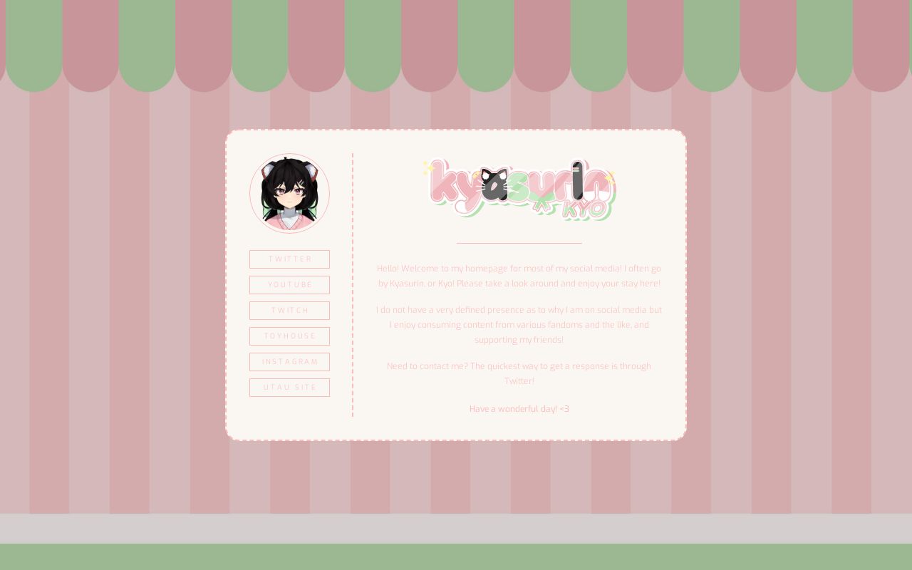 Kyasurin S Homepage